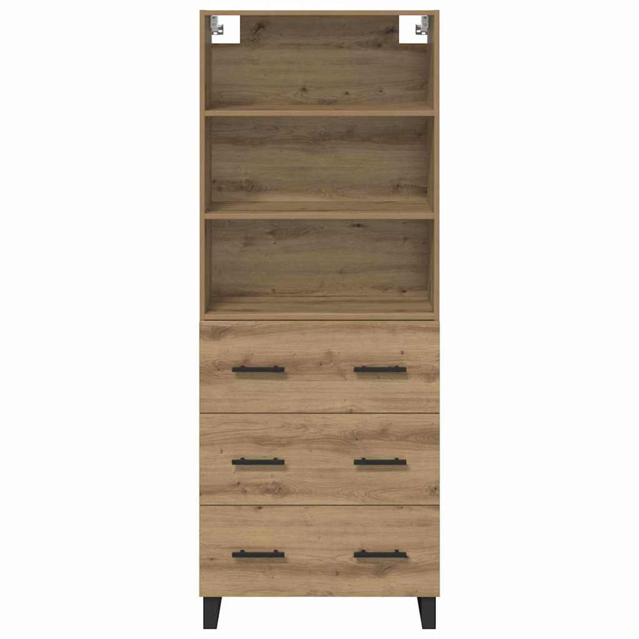 Hoge kast met lade Artisan Eiken 69,5 x 34 x 180 cm