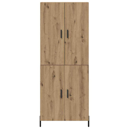 Highboard Artisan Eiken 69,5 x 34 x 180 cm Bewerkt hout