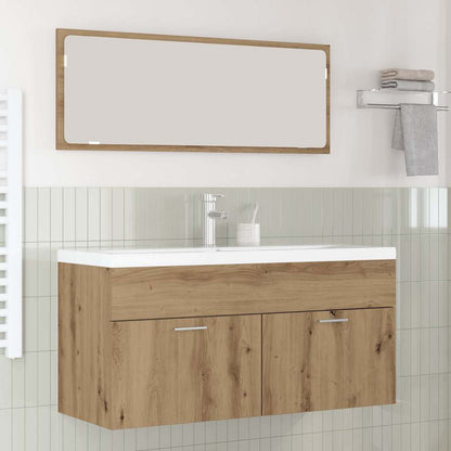 Badkamerkast Artisan Eiken 100 x 38,5 x 46 cm Bewerkt hout