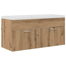 Badkamerkast Artisan Eiken 100 x 38,5 x 46 cm Bewerkt hout