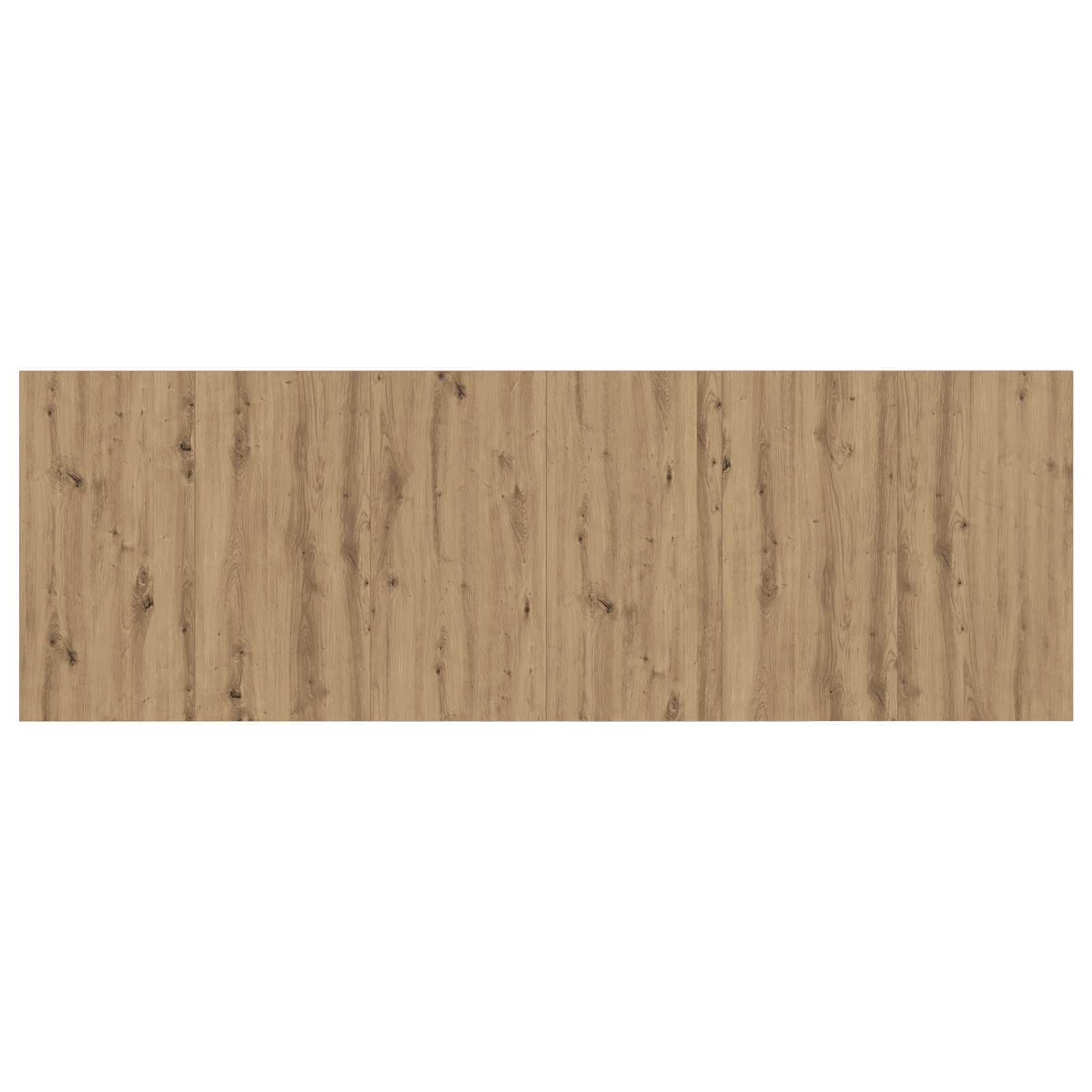 Hoofdbord Met Kast met lade 3 pcs Artisan Eiken Bewerkt hout