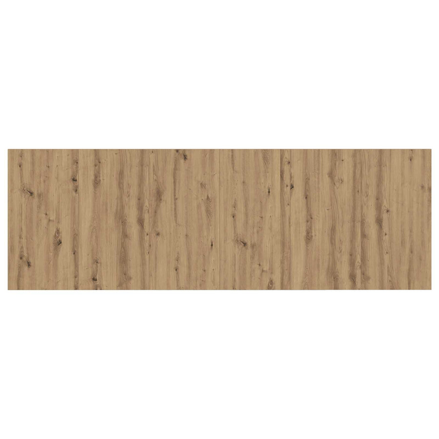 Hoofdbord Met Kast met lade 3 pcs Artisan Eiken Bewerkt hout