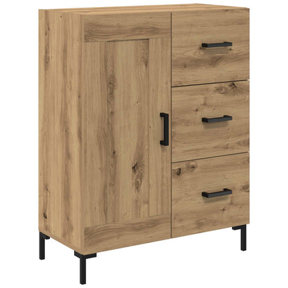 Highboard Artisan Eiken 69,5 x 34 x 180 cm Bewerkt hout