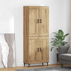 Hoge kast Artisan Eiken 69,5x34x180 cm bewerkt hout