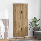 Tall cabinet Artisan Oak 69.5 x 34 x 180 cm Engineered wood