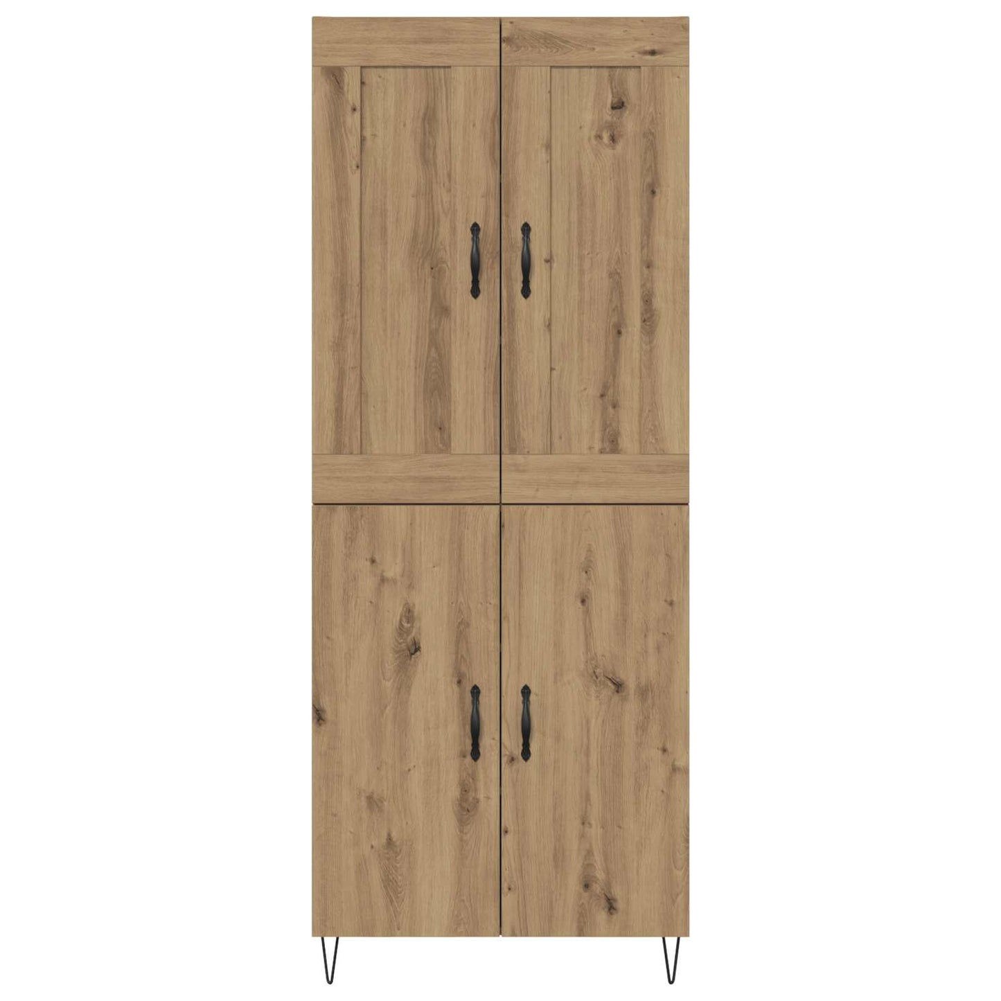 Hoge kast Artisan Eiken 69,5 x 34 x 180 cm Bewerkt hout