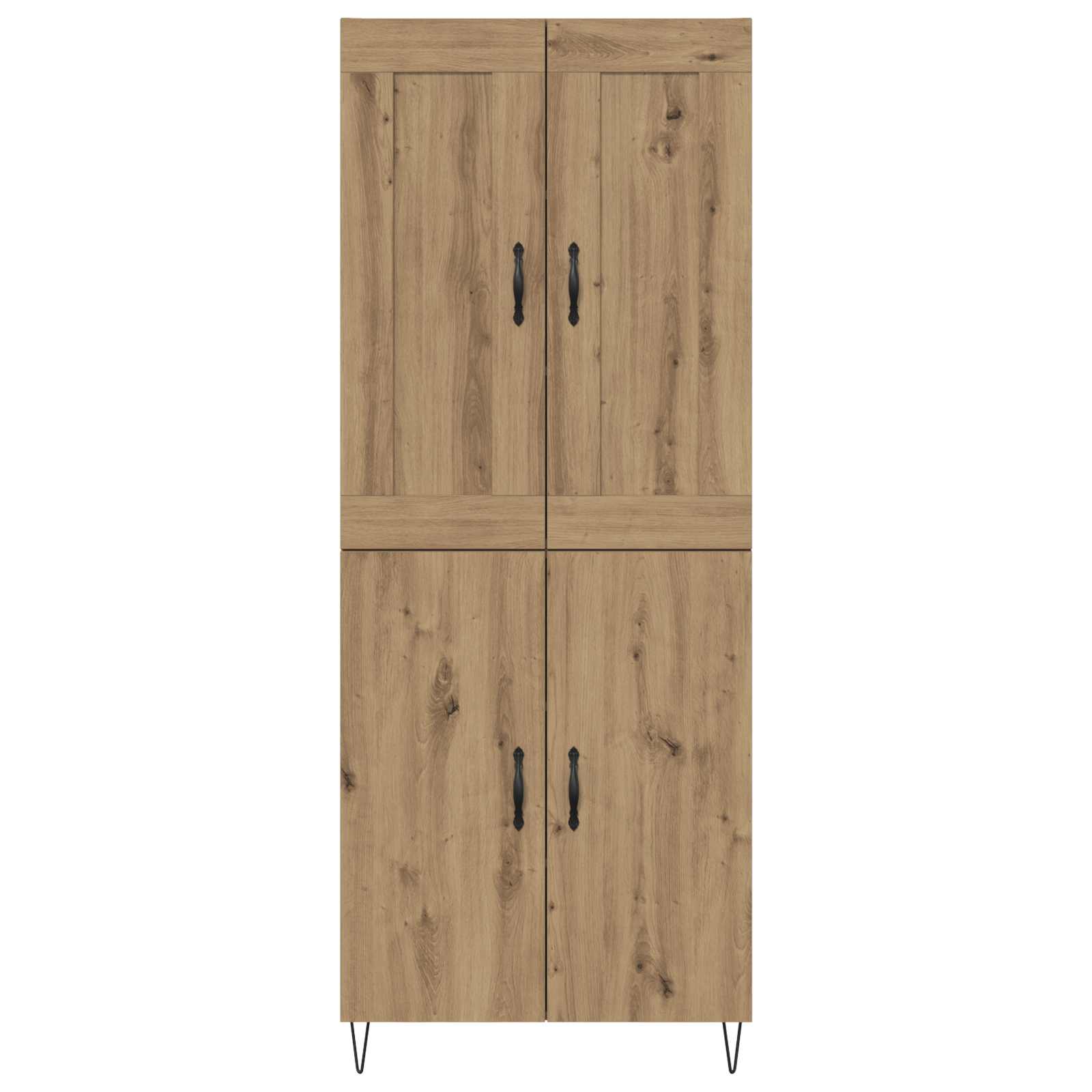 Hoge kast Artisan Eiken 69,5 x 34 x 180 cm Bewerkt hout