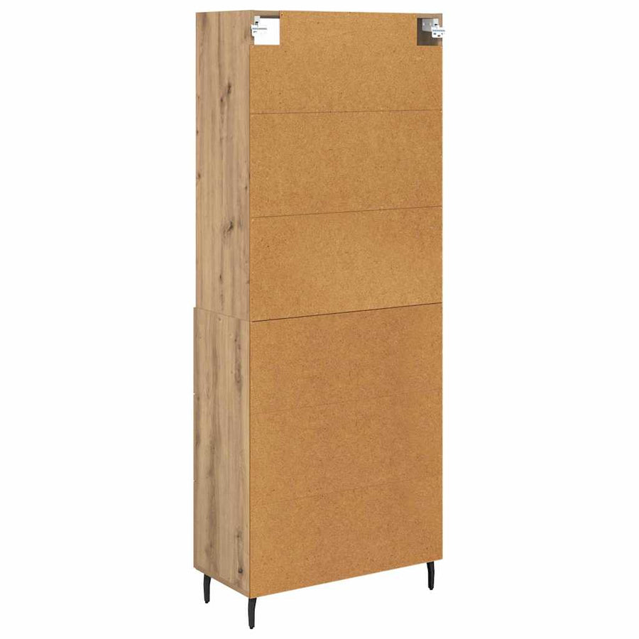 Hoge kast met lade Artisan Eiken 69,5 x 34 x 180 cm