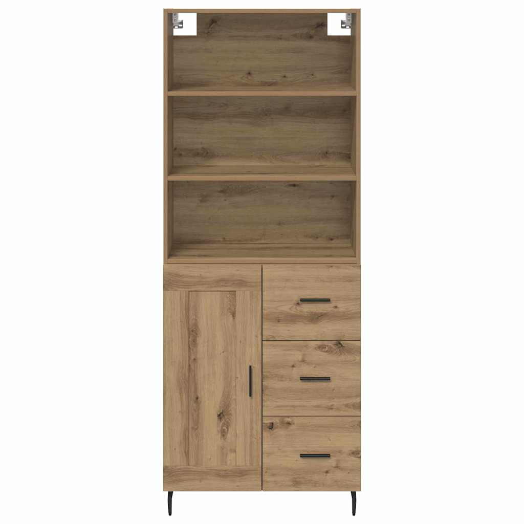 Hoge kast met lade Artisan Eiken 69,5 x 34 x 180 cm