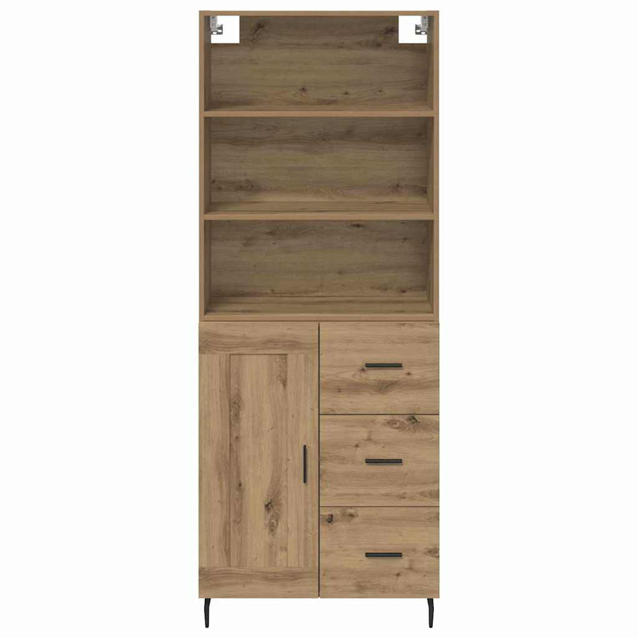 Hoge kast met lade Artisan Eiken 69,5 x 34 x 180 cm