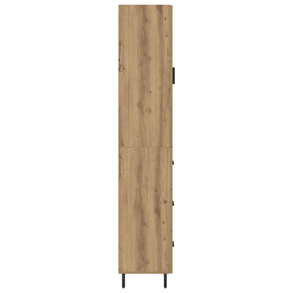 Highboard Artisan Eiken 34,5 x 34 x 180 cm Bewerkt hout