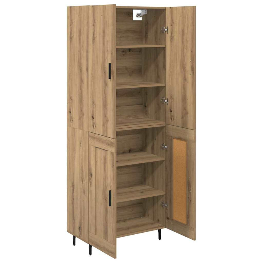 Hoge kast Artisan Eiken 69,5 x 34 x 180 cm