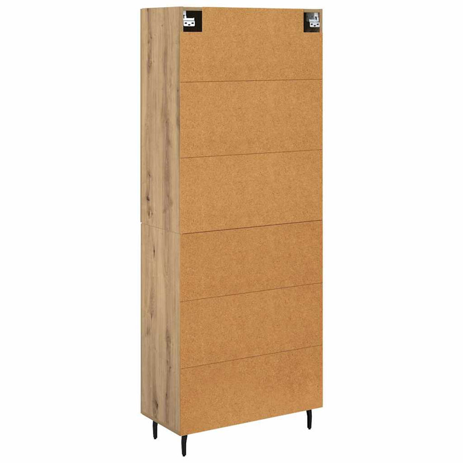 Hoge kast Artisan Eiken 69,5 x 34 x 180 cm