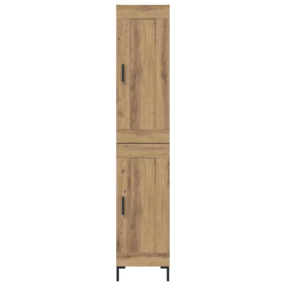 Highboard Artisan Eiken 34,5 x 34 x 180 cm Bewerkt hout