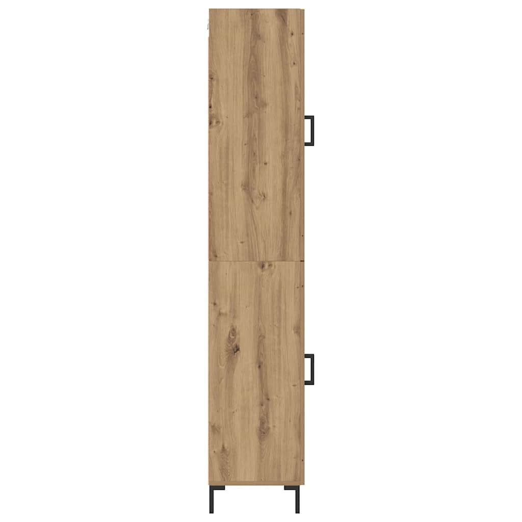 Highboard Artisan Eiken 34,5 x 34 x 180 cm Bewerkt hout