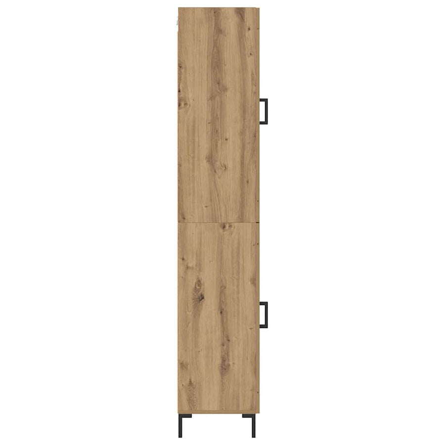 Highboard Artisan Eiken 34,5 x 34 x 180 cm Bewerkt hout