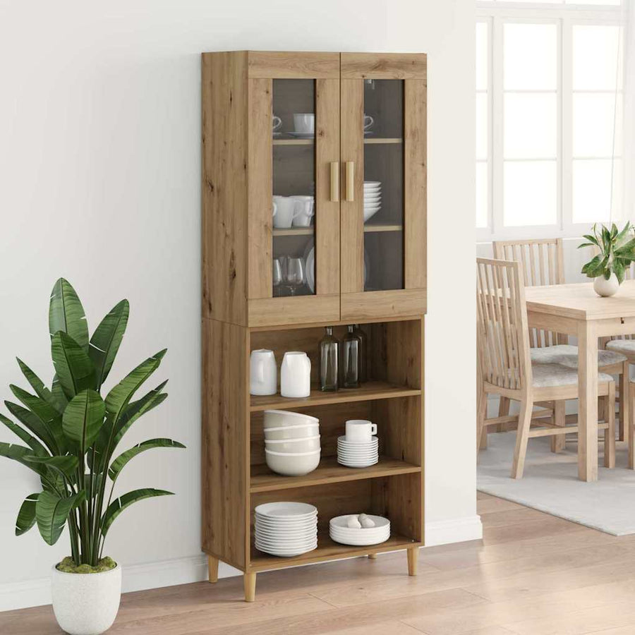 Hoge kast Artisan Eiken 69,5 x 34 x 180 cm