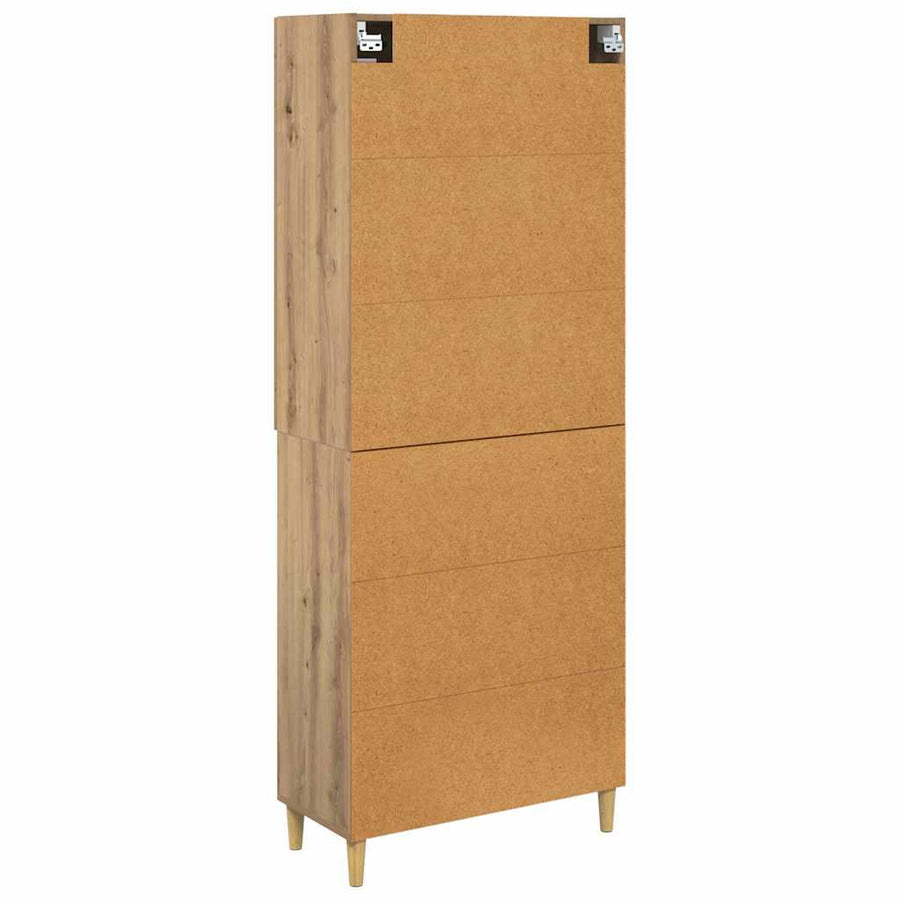 Hoge kast Artisan Eiken 69,5 x 34 x 180 cm
