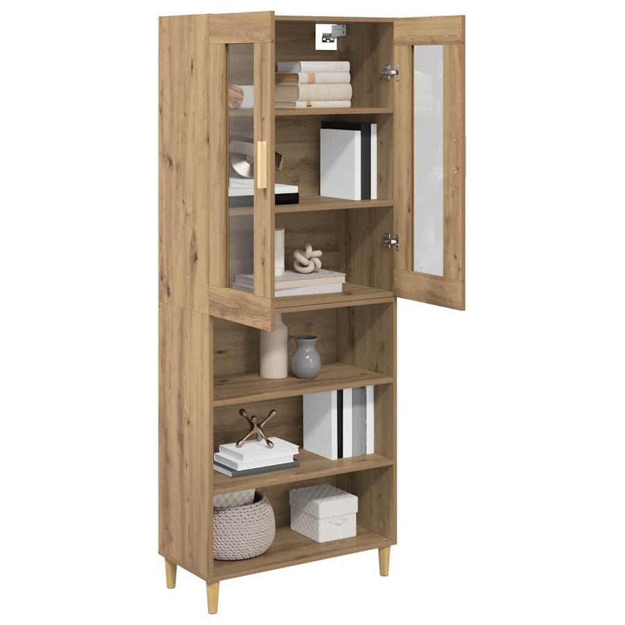 Hoge kast Artisan Eiken 69,5 x 34 x 180 cm