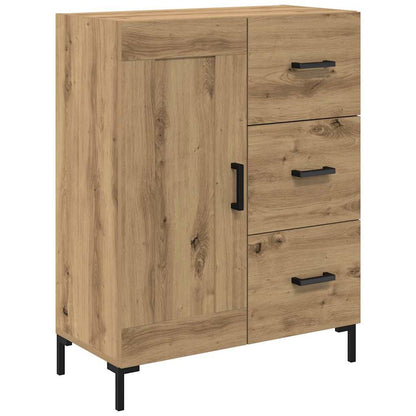 Highboard Artisan Eiken 69,5 x 34 x 180 cm Bewerkt hout