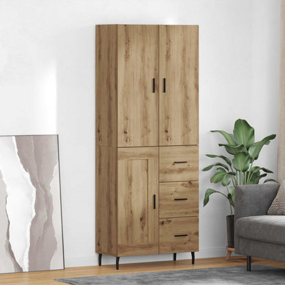 Hoge kast met lade Artisan Eiken 69,5 x 34 x 180 cm