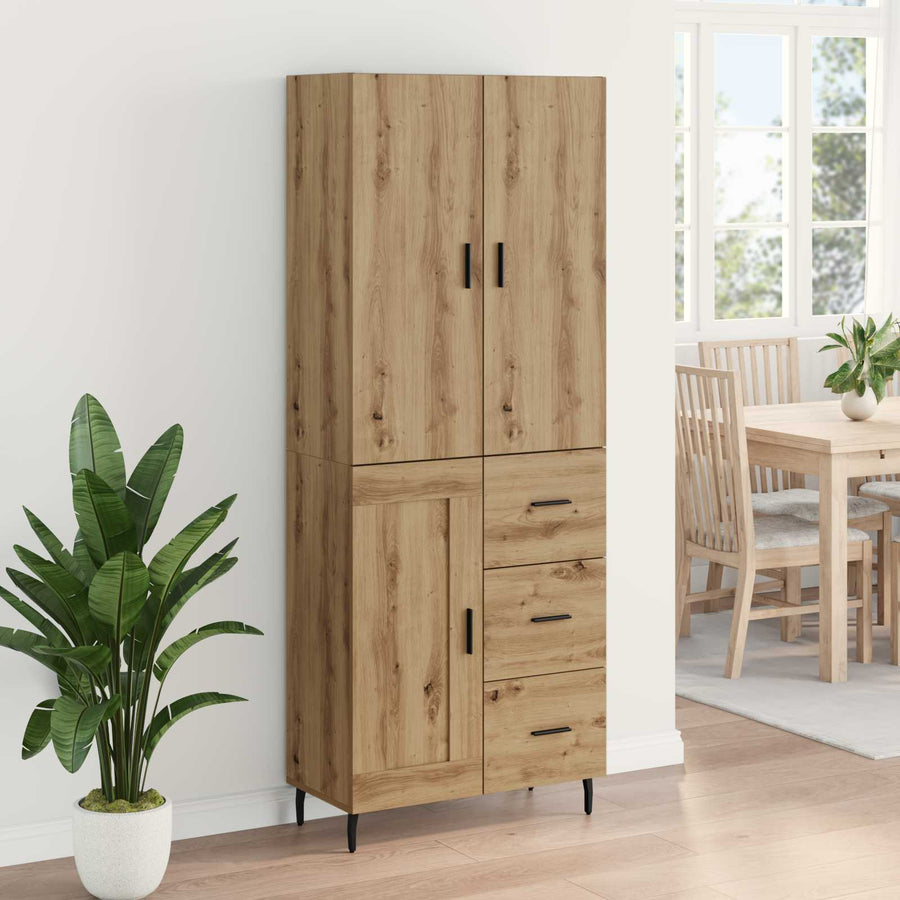 Hoge kast met lade Artisan Eiken 69,5 x 34 x 180 cm