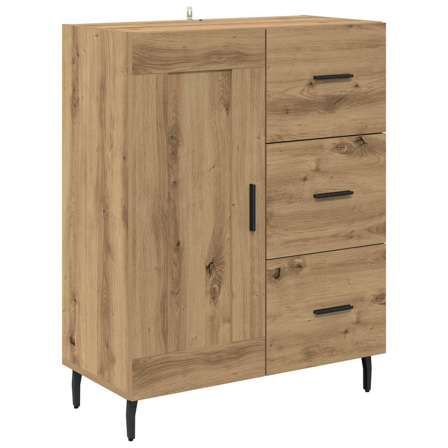 Hoge kast met lade Artisan Eiken 69,5 x 34 x 180 cm