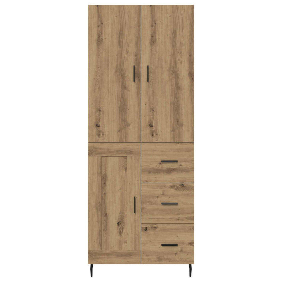 Hoge kast met lade Artisan Eiken 69,5 x 34 x 180 cm