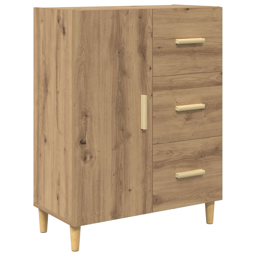 Hoge kast Artisan Eiken 69,5 x 32,5 x 180 cm Bewerkt hout