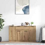Dressoir 120x30x70 cm artisan eiken spaanplaat