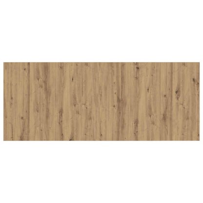 Hoofdbord Met Kast met lade 3 pcs Artisan Eiken Bewerkt hout