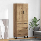 Tall cabinet Artisan Oak 69.5 x 34 x 180 cm Engineered wood