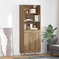 Hoge kast Artisan Eiken 69,5 x 34 x 180 cm Bewerkt hout