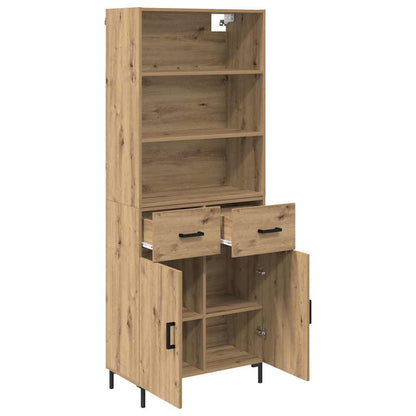 Hoge kast Artisan Eiken 69,5 x 32,5 x 180 cm Bewerkt hout