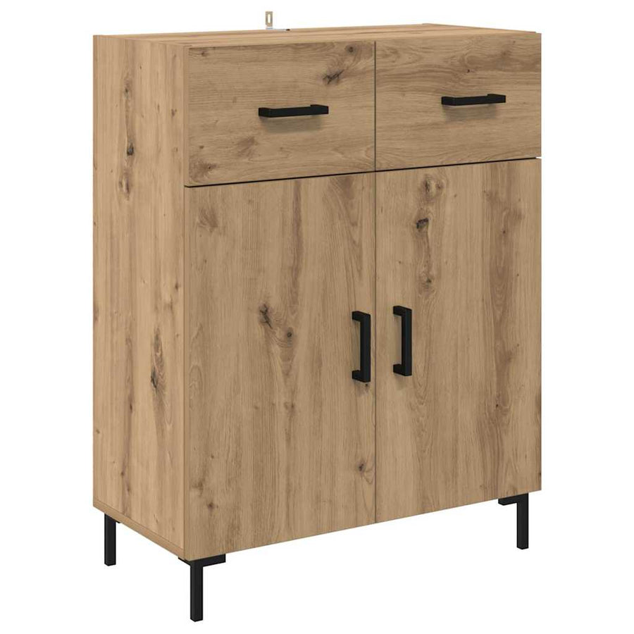 Hoge kast Artisan Eiken 69,5 x 32,5 x 180 cm Bewerkt hout