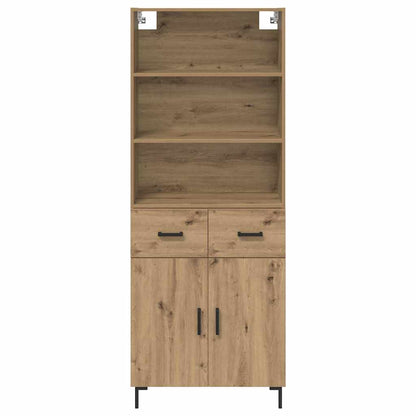 Hoge kast Artisan Eiken 69,5 x 32,5 x 180 cm Bewerkt hout