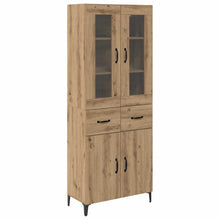 Highboard Artisan Eiken 69,5 x 34 x 180 cm Bewerkt hout