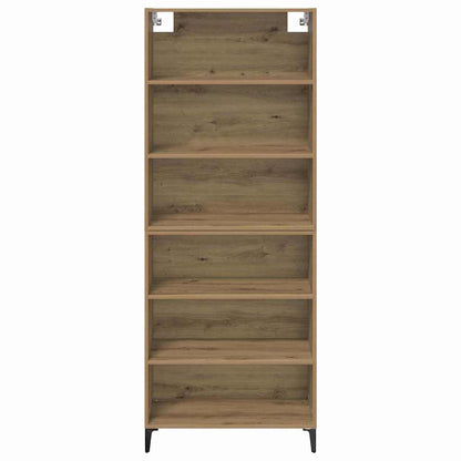 Hoge kast Artisan Eiken 69,5 x 34 x 180 cm Bewerkt hout