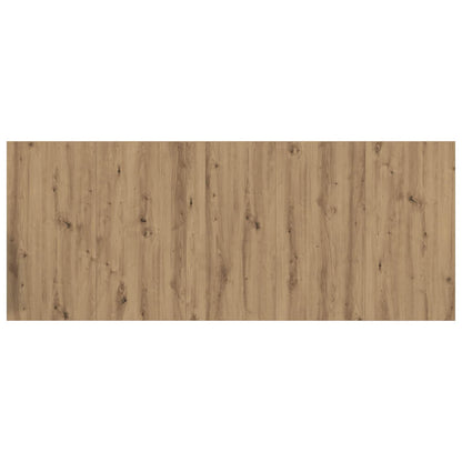 Hoofdbord Met Kast met lade 3 pcs Artisan Eiken Bewerkt hout