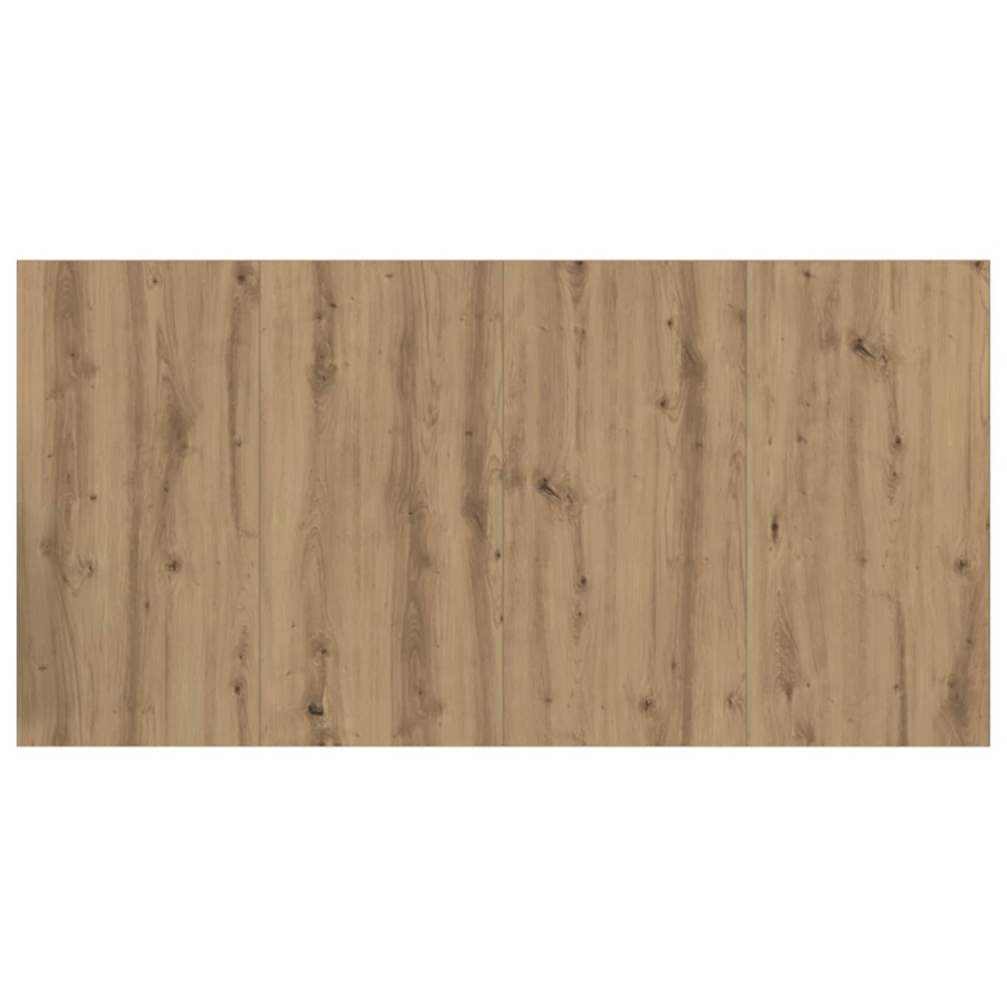 Hoofdbord Met Kast met lade 3 pcs Artisan Eiken Bewerkt hout