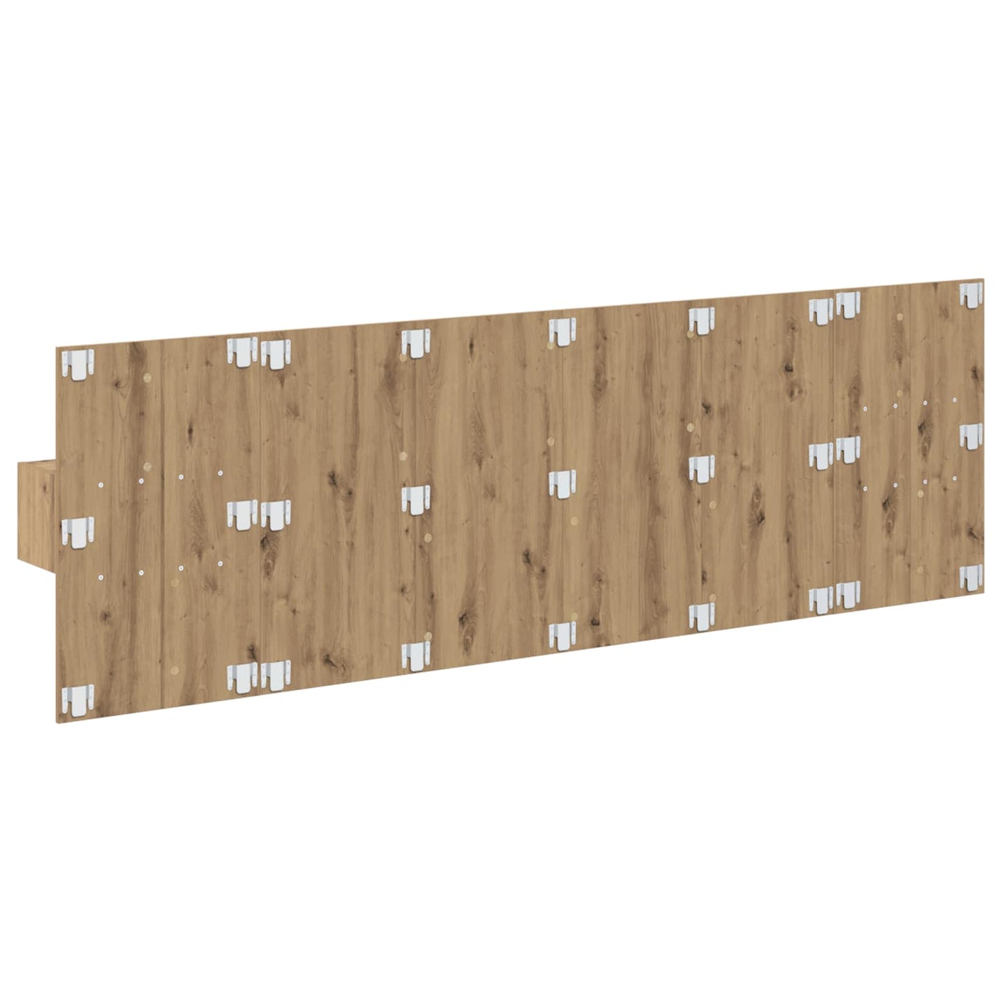 Hoofdbord Met Kast met lade 3 pcs Artisan Eiken Bewerkt hout