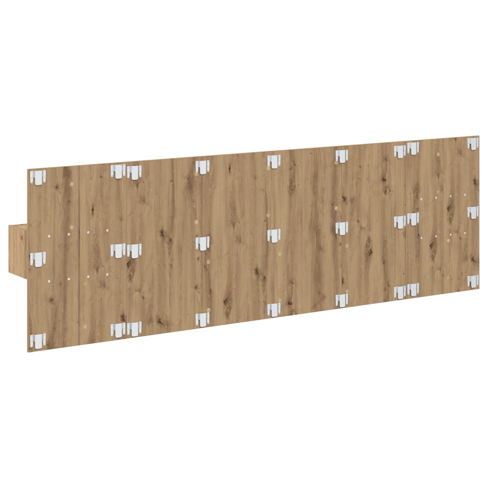 Hoofdbord Met Kast met lade 3 pcs Artisan Eiken Bewerkt hout