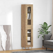 Highboard 34x34x180 cm artisan eiken