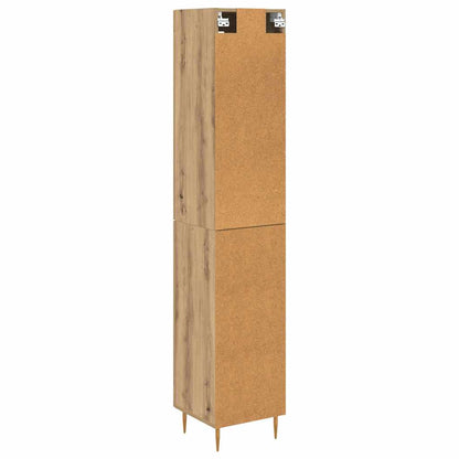 Highboard Artisan Eiken 34,5 x 34 x 180 cm Bewerkt hout
