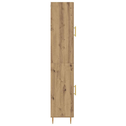 Highboard Artisan Eiken 34,5 x 34 x 180 cm Bewerkt hout