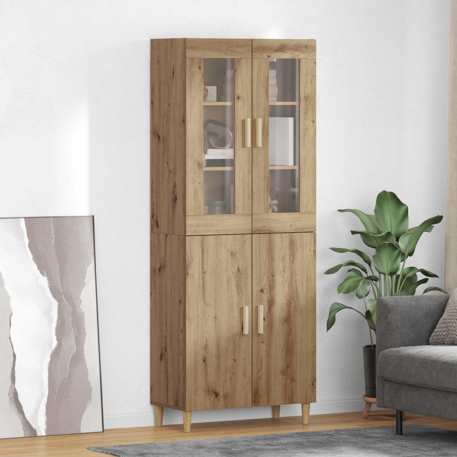 Hoge kast Artisan Eiken 69,5 x 34 x 180 cm