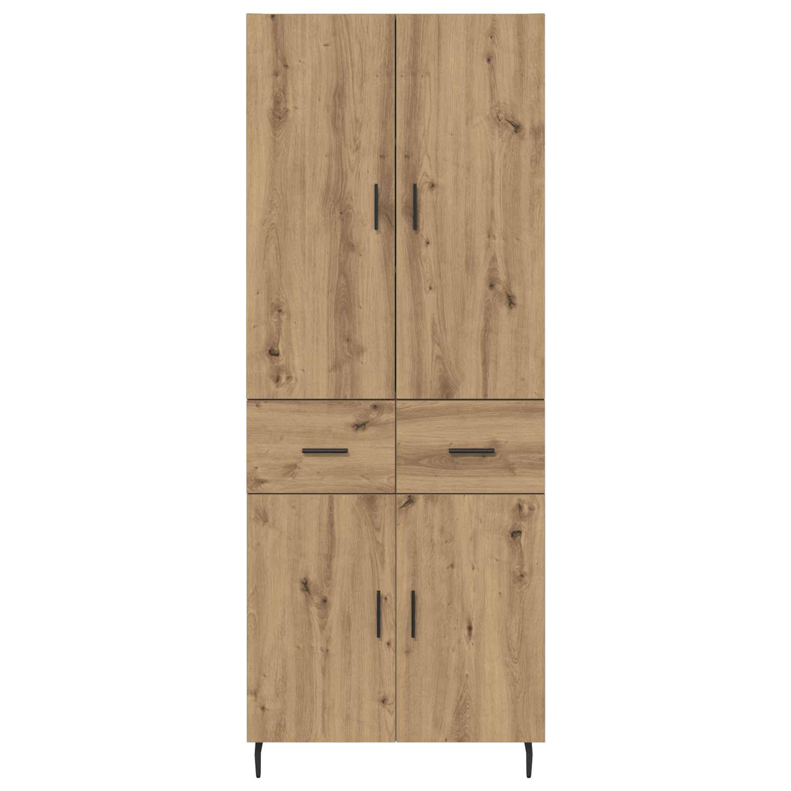 Hoge kast met lade Artisan Eiken 69,5 x 34 x 180 cm