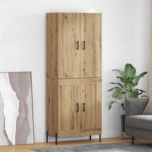 Highboard Artisan Eiken 69,5 x 34 x 180 cm Bewerkt hout