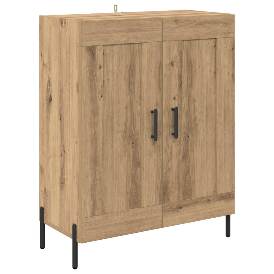 Highboard Artisan Eiken 69,5 x 34 x 180 cm Bewerkt hout