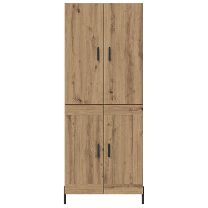 Highboard Artisan Eiken 69,5 x 34 x 180 cm Bewerkt hout